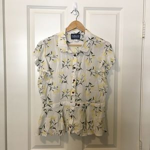 Collectif Peplum Blouse